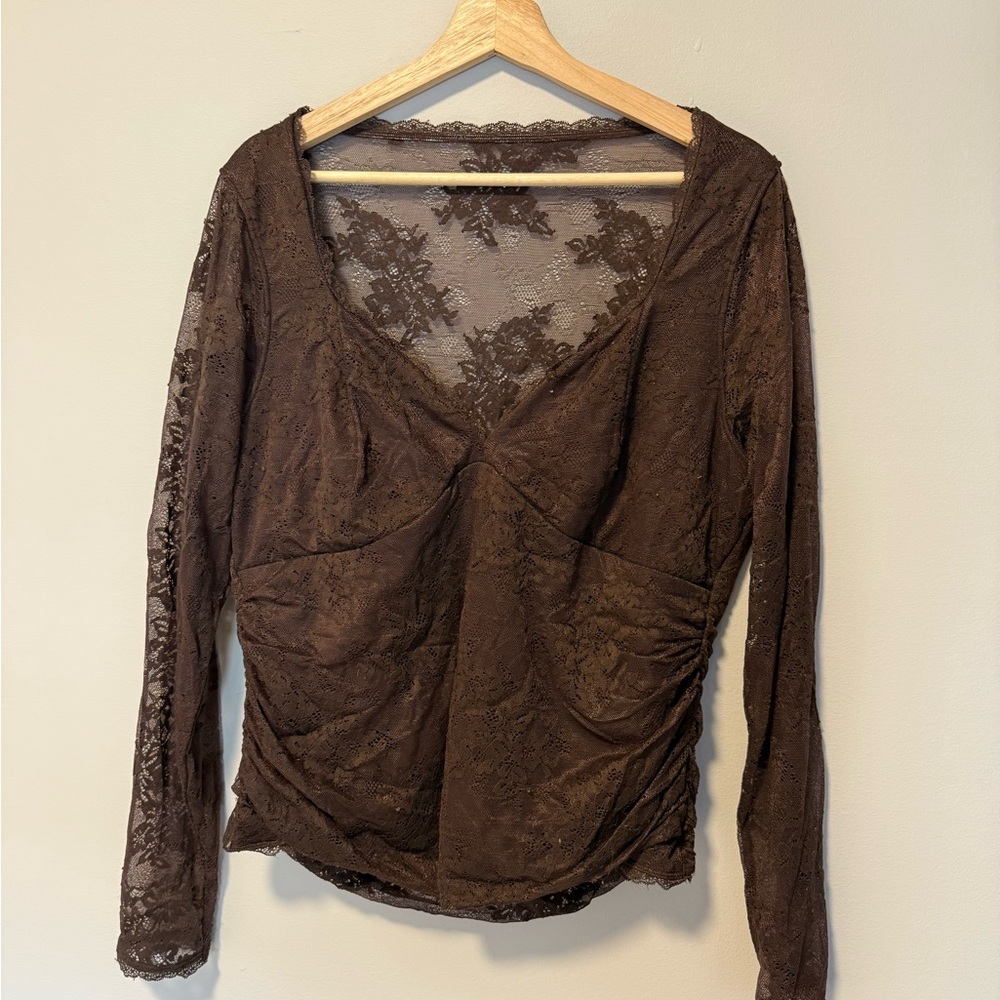 Abercrombie Bra Free lace top